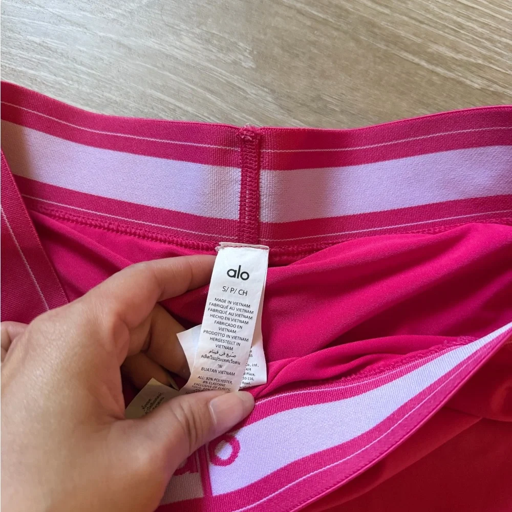 Alo match point skirt pink summer crush - rare find